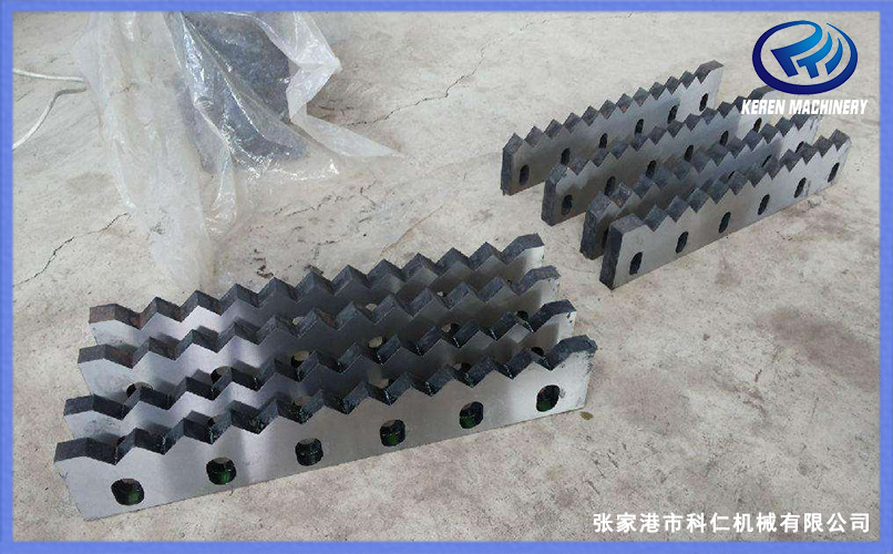 KRS600型撕碎機(jī)_一種可以破碎最大直徑為500mm塑料管材的撕碎設(shè)備(圖3) 600型管材撕碎機(jī)定刀